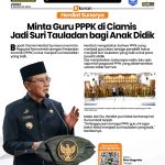 Herdiat Sunarya Minta Guru PPPK di Ciamis Jadi Suri Tauladan bagi Anak Didik