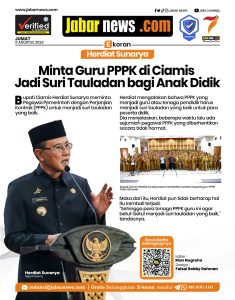 Herdiat Sunarya Minta Guru PPPK di Ciamis Jadi Suri Tauladan bagi Anak Didik