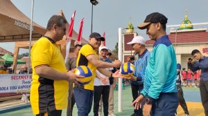Buka Turnamen Voli Kapolsek Plered Cup 2023, Kapolres Purwakarta Sampaikan Ini
