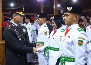 Hadiri Pengukuhan Paskibraka Purwakarta, Kompol Ahmad Mega Rahmawan Sampaikan Ini