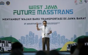 Resmikan BRT Bandung Raya, Ini Kata Ridwan Kamil Soal Transportasi Masa Depan di Jabar
