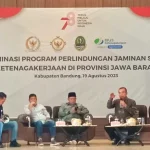 Talk Show Diseminasi Program Perlindungan Jaminan Sosial Ketenagakerjaan di Provinsi Jawa Barat