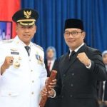 Wali Kota Bekasi Tri Adhianto dan Ridwan Kamil- (1)