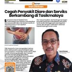 Ivan Dicksan Cegah Penyakit Diare dan Serviks Berkembang di Tasikmalaya