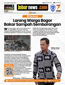 Bima Arya Larang Warga Bogor Bakar Sampah Sembarangan