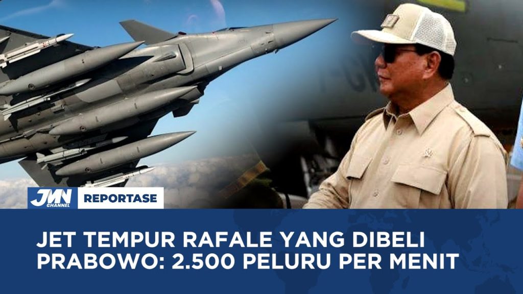 VIDEO: Melihat Kecanggihan Jet Tempur Rafale yang Dibeli Prabowo