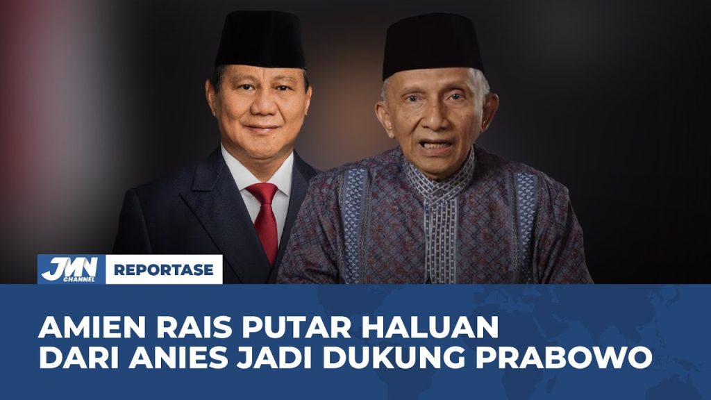 VIDEO: Amien Rais Ungkap Kemungkinan Putar Haluan dari Anies Jadi Dukung Prabowo