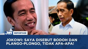 VIDEO: Respon Jokowi Saat Disebut Bodoh Dan Plango-Plongo; Tidak Apa-Apa!