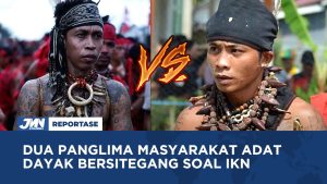 Dua Panglima Masyarakat Adat Dayak Bersitegang Soal IKN, Siap Beradu Ilmu Kebal