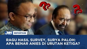 Ragukan Lembaga Survei, Surya Paloh: Apa Benar Anies di Urutan Ketiga?