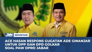 VIDEO: Ace Hasan Respons Gugatan Ade Ginanjar untuk DPP dan DPD Golkar Jabar