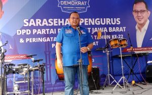 Dihadapan 100 Anak Yatim, Demokrat Jabar Optimis Bisa Menang di Pemilu 2024