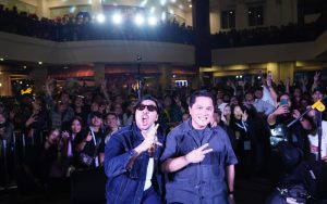 Tak Disangka, Konser David Bayu di Braga Bandung Dikejutkan Erick Thohir