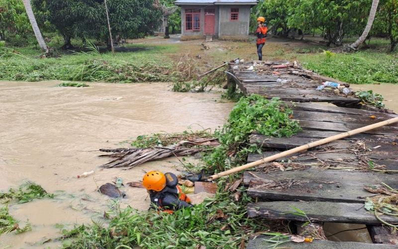 Asik Mandi di Sungai, Seorang Remaja di Gunungsitoli Hilang Terseret Arus