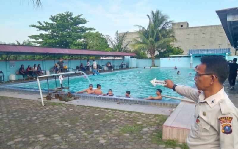 Pelajar SMP Asal Serdang Bedagai Tewas Tenggelam di Kolam Renang