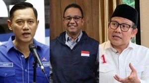 AHY, Anies Baswedan dan Cak Imin