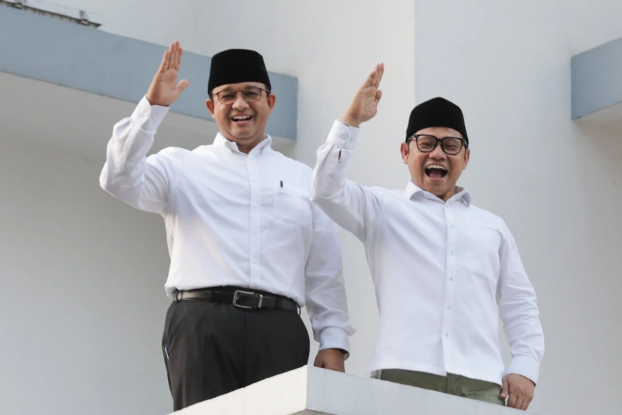 Anies Baswedan dan Muhaimin Iskandar atau Cak Imin