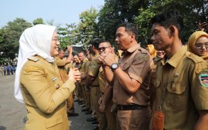 Pimpin Apel Akhir Masa Jabatan, Anne Ratna Mustika Sampaikan Pesan Ini