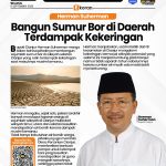 Herman Suherman Bangun Sumur Bor di Daerah Terdampak Kekeringan