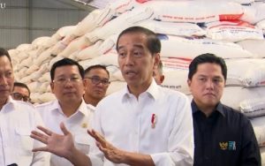 Presiden Jokowi Sebut Bansos Pangan Bisa Bantu Kendalikan Harga Beras