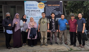 Kegiatan pemberdayaan ekonomi pesantren kerjasama Tim Dosen PKM Polban dengan Rumah Qur'an Amaluna di Bandung Barat