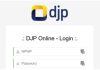 Laman resmi DJP-