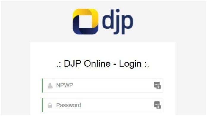 Laman resmi DJP-