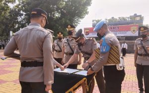 Kasat Intel dan Tiga Kapolsek Jajaran Polres Purwakarta Diganti Pejabat Baru