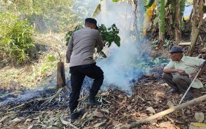 Cegah Kebakaran Hutan di Purwakarta, Polisi Lakukan ini