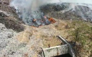 DPKP Kota Cirebon Pastikan Kebakaran TPA Kopi Luhur Cirebon Padam