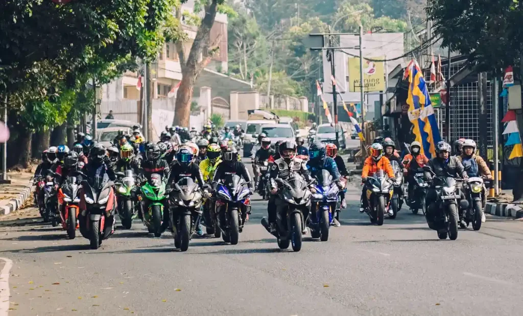 Tracker Sunmori 2023 Libatkan Ratusan Motor Berbagai Daerah