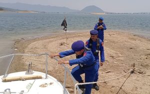 Duh! Debit Air di Waduk Jatiluhur Terus Menyusut, Polisi Lakukan Ini