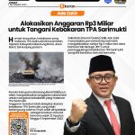 Ade Zakir Alokasikan Anggaran Rp3 Miliar untuk Tangani Kebakaran TPA Sarimukti