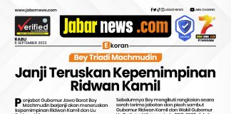 Bey Triadi Machmudin Janji Teruskan Kepemimpinan Ridwan Kamil