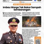 Edwar Zulkarnain Imbau Warga Tak Bakar Sampah Sembarangan