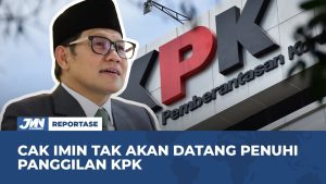 Cak Imin Tak Akan Datang Penuhi Panggilan KPK