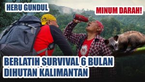 6 Bulan Tersesat di Hutan Kalimantan, Heru Gundul Terpaksa Minum Darah Musang