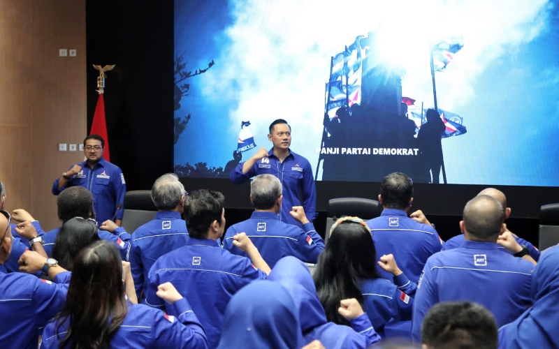 AHY Sampaikan Dua Agenda Penting Pilpres dan Pileg 2024: Prabowo Presiden, Demokrat Bangkit!