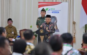 Ma’ruf Amin Intruksikan Kementerian dan Kepala Daerah Perluas Cakupan Jaminan Sosial