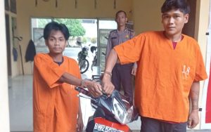 Curi Motor Karyawan Kebun, Pria Asal Serdang Bedagai Ditangkap Polisi