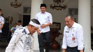 Dedi Mulyadi menemui Pj Bupati Purwakarta Benni Irwan