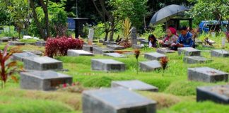 Ilustrasi tempat pemakaman umum di Depok