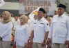 Jajaran pengurus DPC Partai Gerindra Kota Bogor