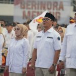 Jajaran pengurus DPC Partai Gerindra Kota Bogor