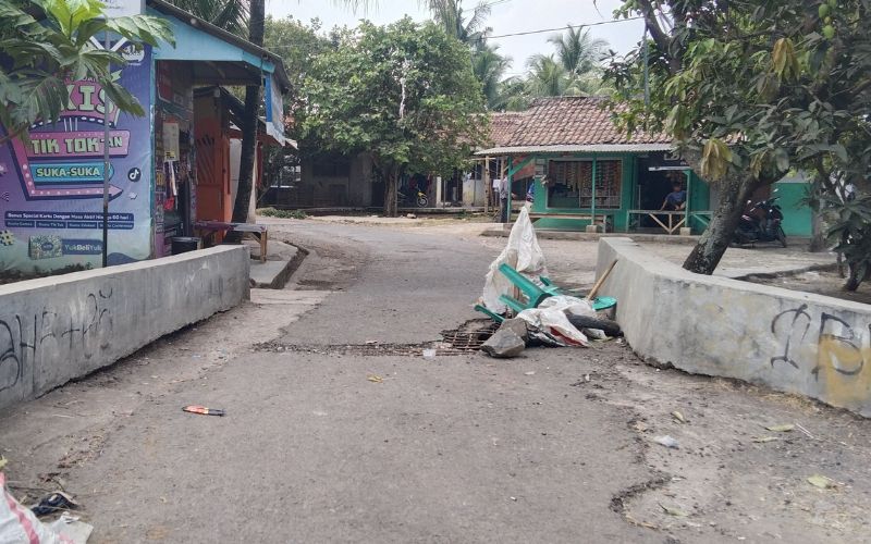 Jembatan Roboh di Cianjur