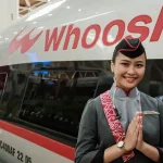 Kereta Cepat Whoosh dengan rute Jakarta-Bandung