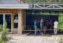 Lokasi pembunuhan ibu dan anak di Kecamatan Jalancagak Subang.
