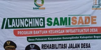 Salah satu sosialisasi program Samisade di Kabupaten Bogor