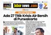 Norman Nugraha: Ada 27 Titik Krisis Air Bersih di Purwakarta