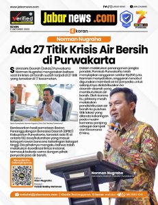 Norman Nugraha: Ada 27 Titik Krisis Air Bersih di Purwakarta